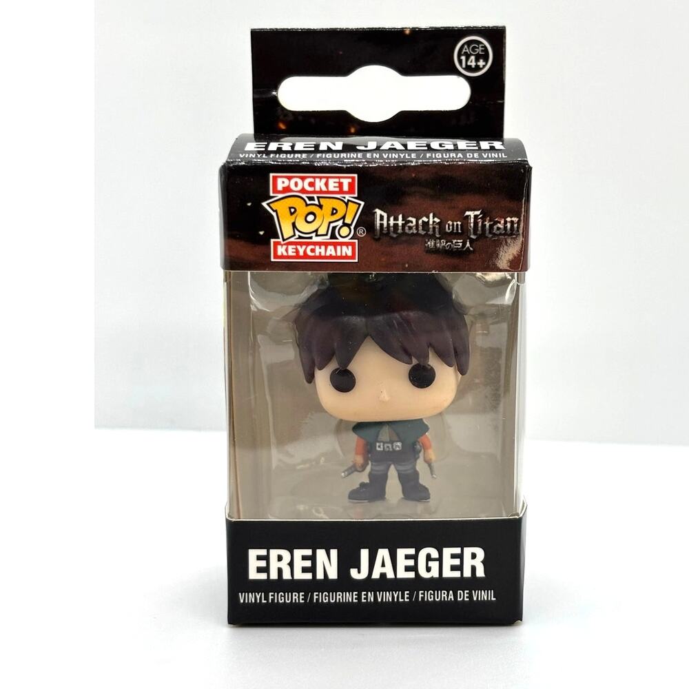 Funko Pocket Pop! Keychain, Eren Jaeger, Attack on Titan - New